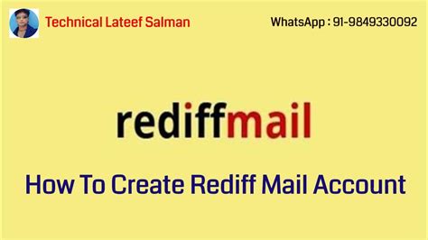 rediffmail mail|open my existing rediffmail account.